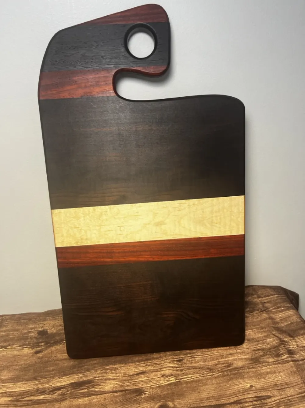 Fireside Fusion Board handmade by Wood Dust Creations